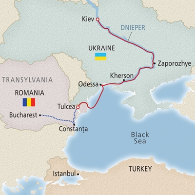 Kiev, Black Sea & Bucharest