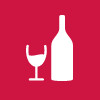 Food, wine and recipes icon