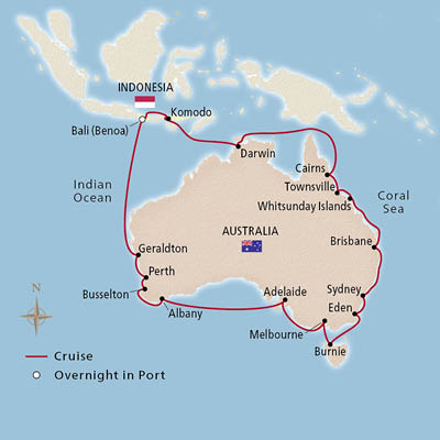 Grand Australia Circumnavigation