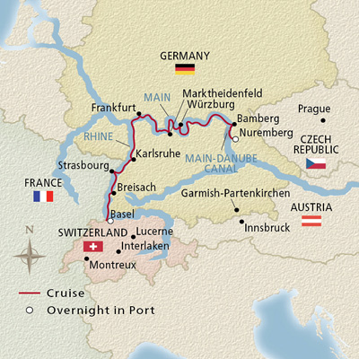 Rhine & Main Explorer map