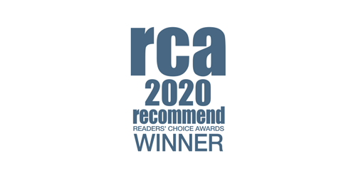 RCA 2020 winner logo