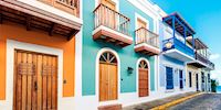 Colorful home in San Juan, Puerto Rico