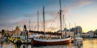 Harbor boats, Victoria, BC