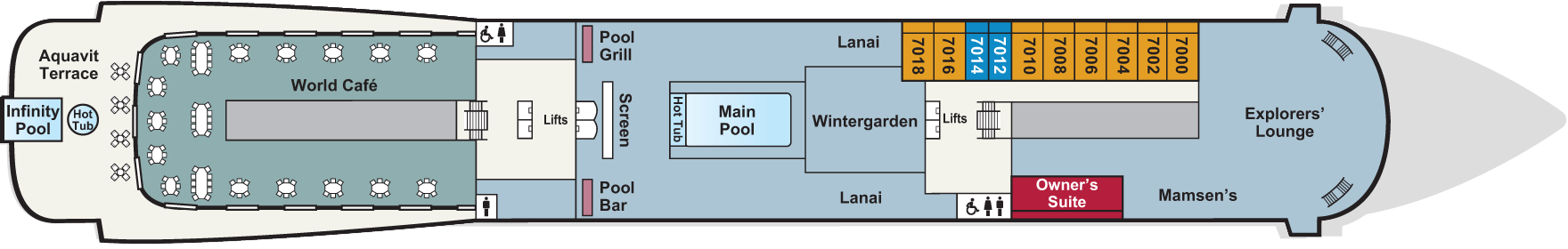 Deck 7 Map and Features
