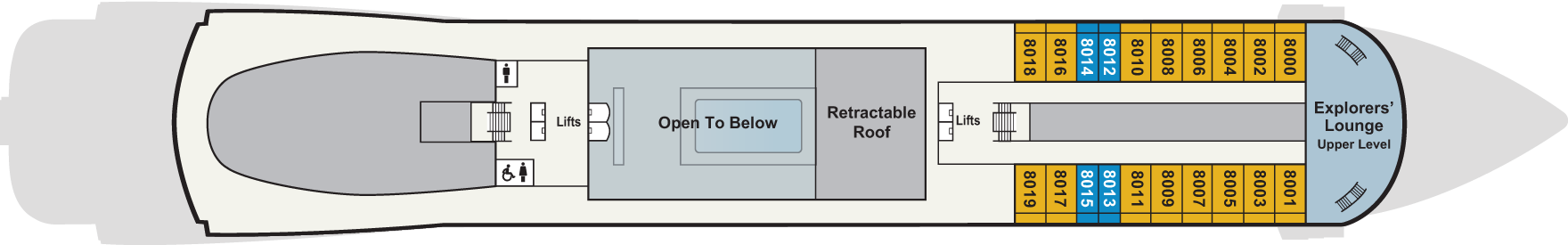 Deck 8 Map and Features
